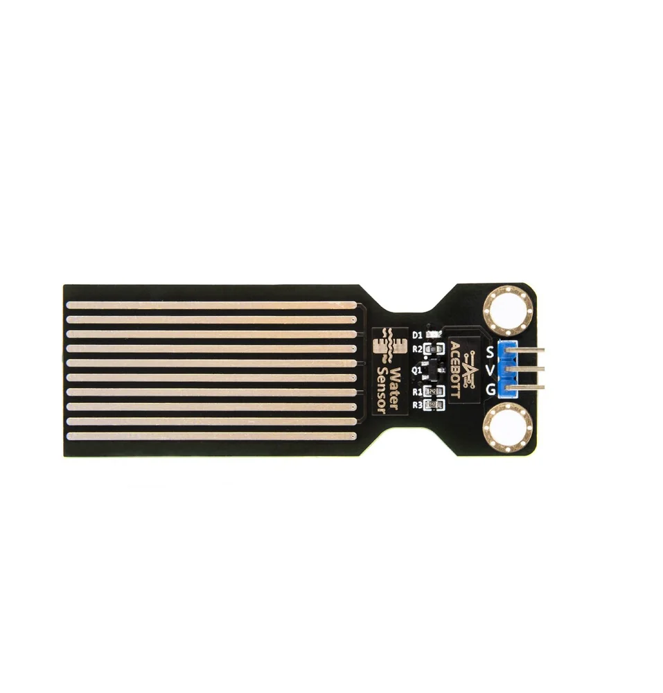 ACEBOTT Water Level Sensor Droplet Detection Module - Analog Output, Easy-Plug for ESP32/Arduino - Image 2