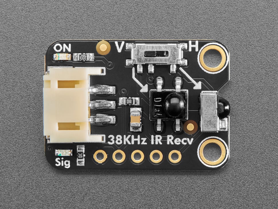 Adafruit Infrared IR Remote Receiver - STEMMA JST PH 2mm Module - Image 2