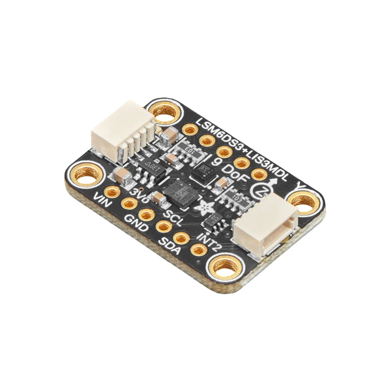 Adafruit LSM6DS3TR-C + LIS3MDL Precision 9 DoF IMU - STEMMA QT / Qwiic - Image 2