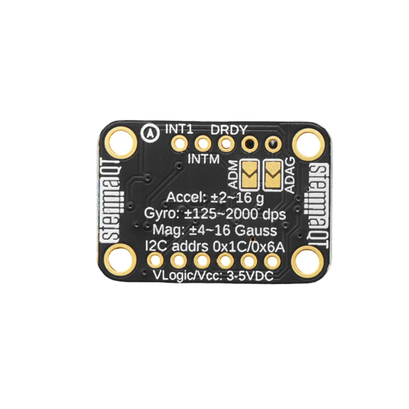Adafruit LSM6DS3TR-C + LIS3MDL Precision 9 DoF IMU - STEMMA QT / Qwiic - Image 3
