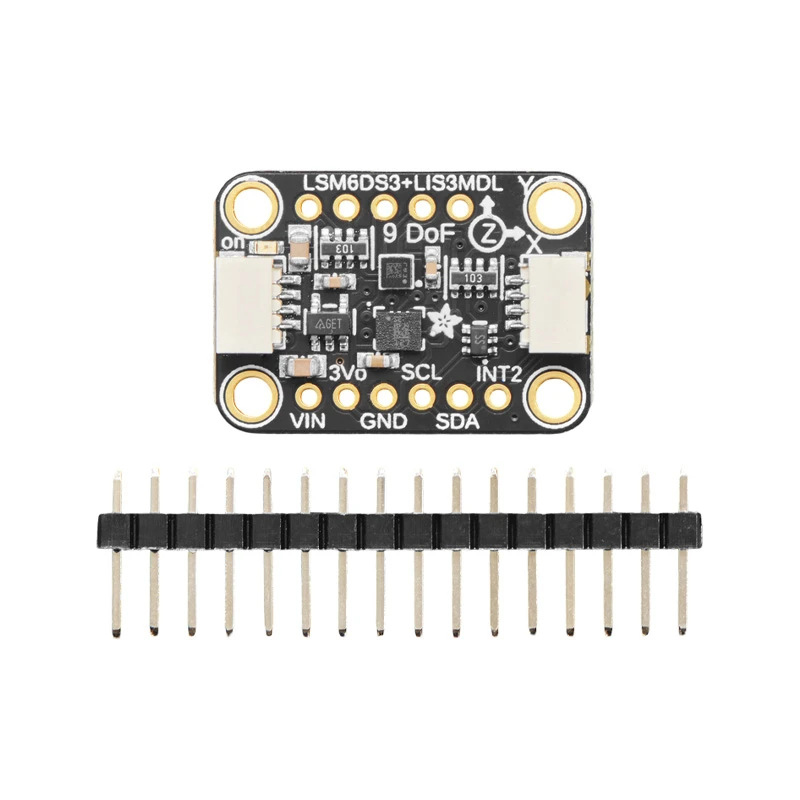Adafruit LSM6DS3TR-C + LIS3MDL Precision 9 DoF IMU - STEMMA QT / Qwiic - Image 4