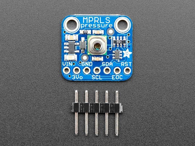Adafruit MPRLS Ported Pressure Sensor Breakout - 0 to 25 PSI, Stainless Steel Port, I2C Interface - Image 2