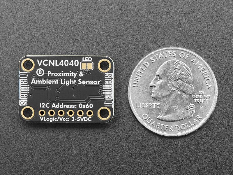 Adafruit VCNL4040 Proximity and Lux Sensor - STEMMA QT/Qwiic - Image 2