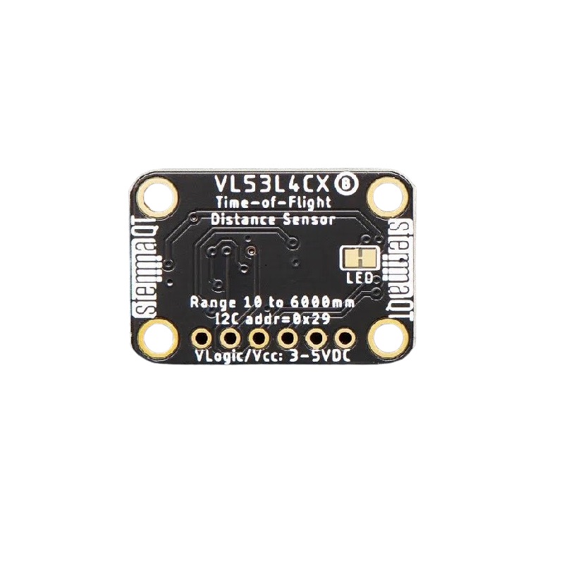 Adafruit VL53L4CX Time of Flight Distance Sensor - ~1 to 6000mm - Image 2