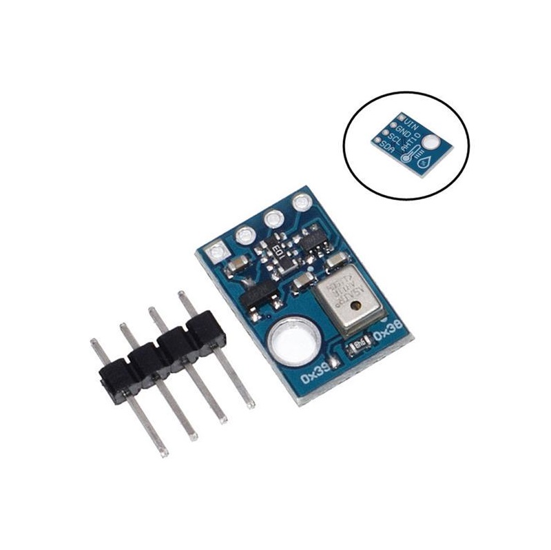 AHT10 High Precision Digital Temperature & Humidity Sensor Module - I2C Interface