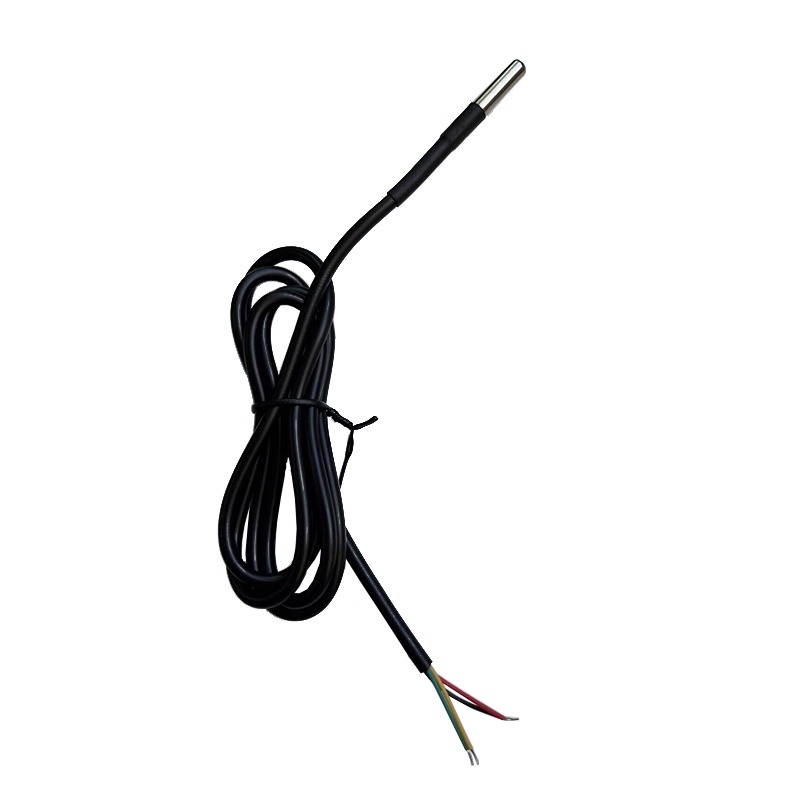 AHT20 Digital Temperature & Humidity Probe - 1m Cable, I2C Interface, Stainless Steel - Image 2