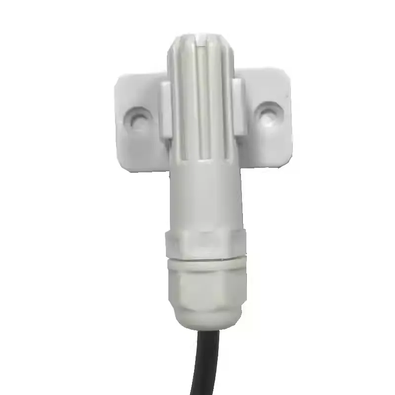 AHT20 White Shell Built-in Cotton Core Sensor with Card Holder - 1m Cable, I2C Digital Output - Image 2