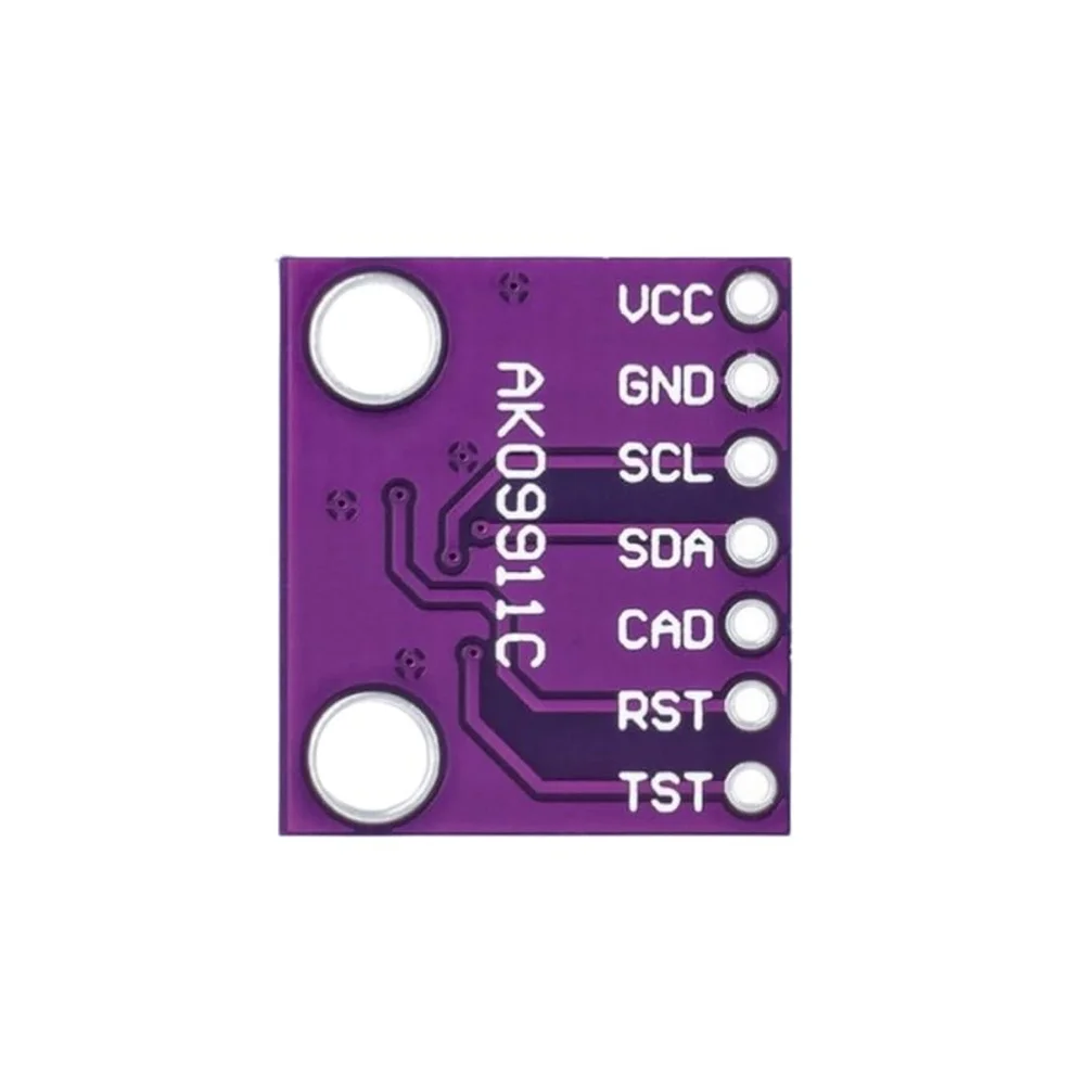 AKM AK09911C Geomagnetic Hall Sensor Module - I2C Interface - Image 2