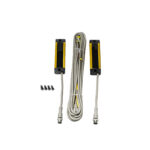 AkuSense BZL10-T0603NC Top-Emitting Light Curtain Proximity Sensor, Range 0.3-3M, NPN Output