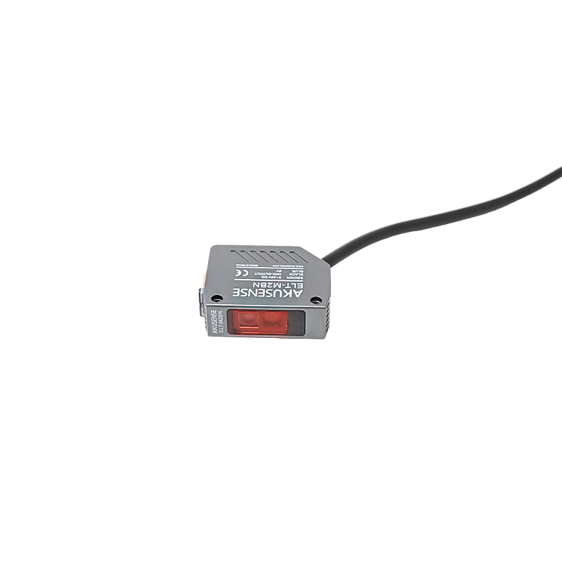AkuSense ELT-M2BN TOF Square Proximity Sensor, Class 2 Laser Diode, Range 0.05-2m, NPN Output