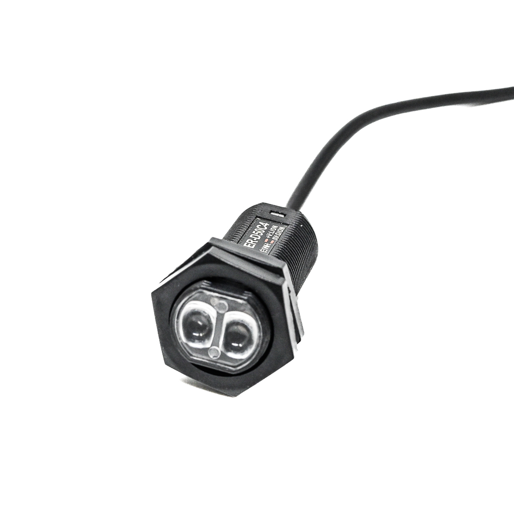 Aotoro ER18A-D50C4 Photoelectric Sensor 50cm Diffuse Reflective Plastic Type 12-24VDC