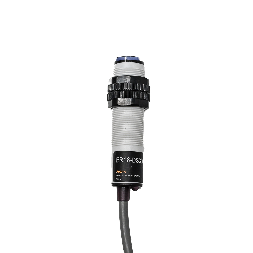 Aotoro ER18A-DS30C1 Photoelectric Sensor 30cm Diffuse Reflective 12-24VDC - Image 2