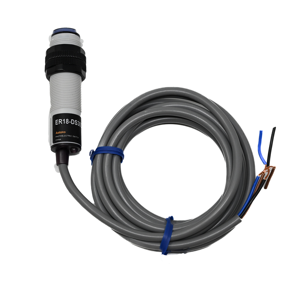 Aotoro ER18A-DS30C1 Photoelectric Sensor 30cm Diffuse Reflective 12-24VDC - Image 3