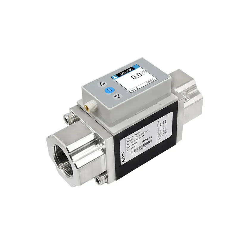 Asair AFD4040 Series Vortex Liquid Flowmeter - PPS & SUS304 Stainless Steel, G/RC/NPT Thread - Image 2