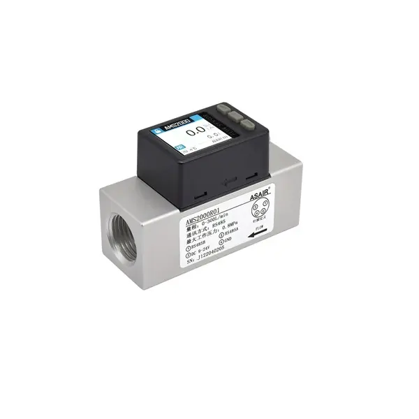 Asair AMS2000 Mass Flow Meter 500 L/min - Modbus RTU, 9-24V DC - Image 2