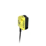 Banner Engineering QS18VP6AF300 WORLD-BEAM Adjustable Field Background Suppression Sensor, 300mm Range, 10-30V DC, PNP Output, 2m Cable