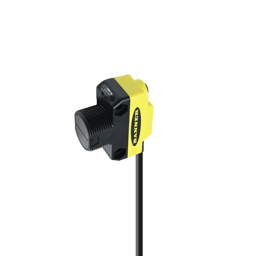 Banner Engineering QS18VP6D WORLD-BEAM Diffuse Sensor, 450mm Range, 10-30V DC, PNP Output, 2m Cable - Image 2