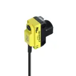 Banner Engineering QS18VP6LP WORLD-BEAM Polarized Retro Sensor, 3.5m Range, 10~30V DC, Complementary PNP Output, 2m Cable