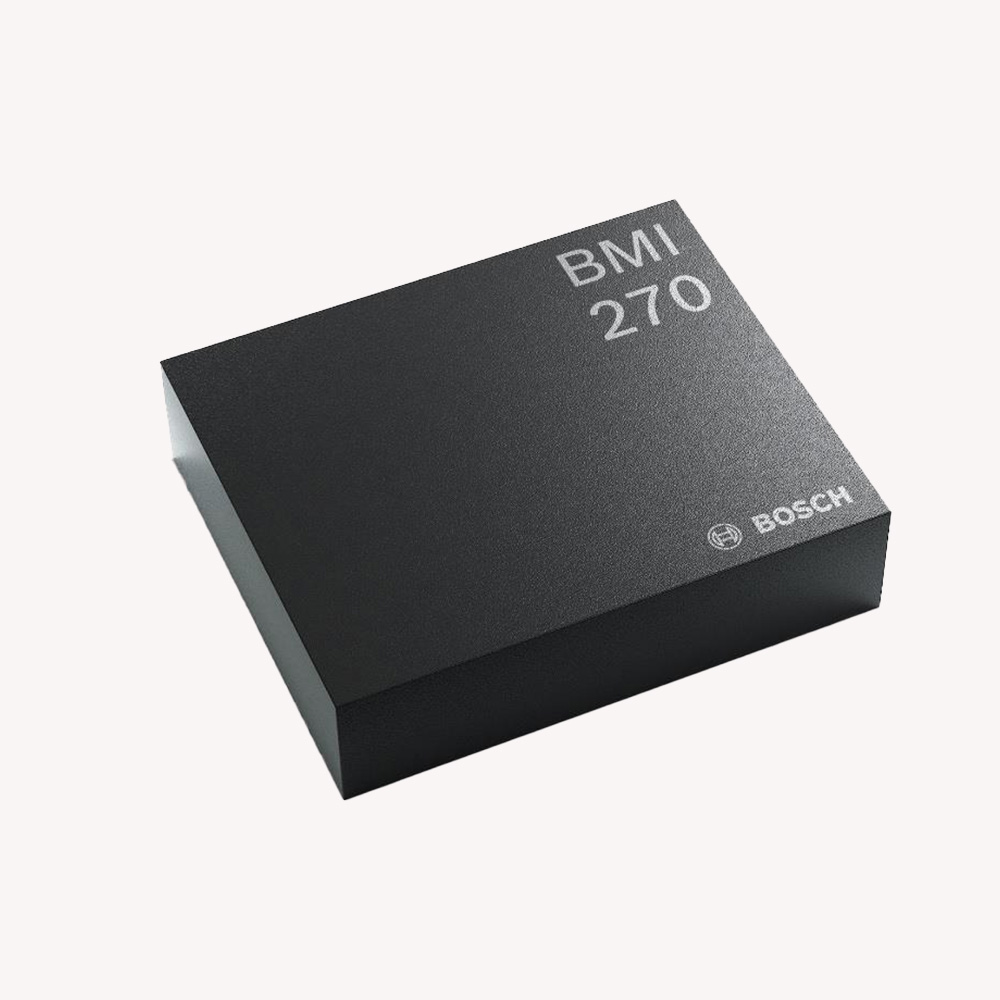 Bosch BMI270 6-Axis IMU Motion Sensor, 16-Bit Accelerometer & Gyroscope, ±2/4/8/16g, ±125–2000°/s, I²C/SPI