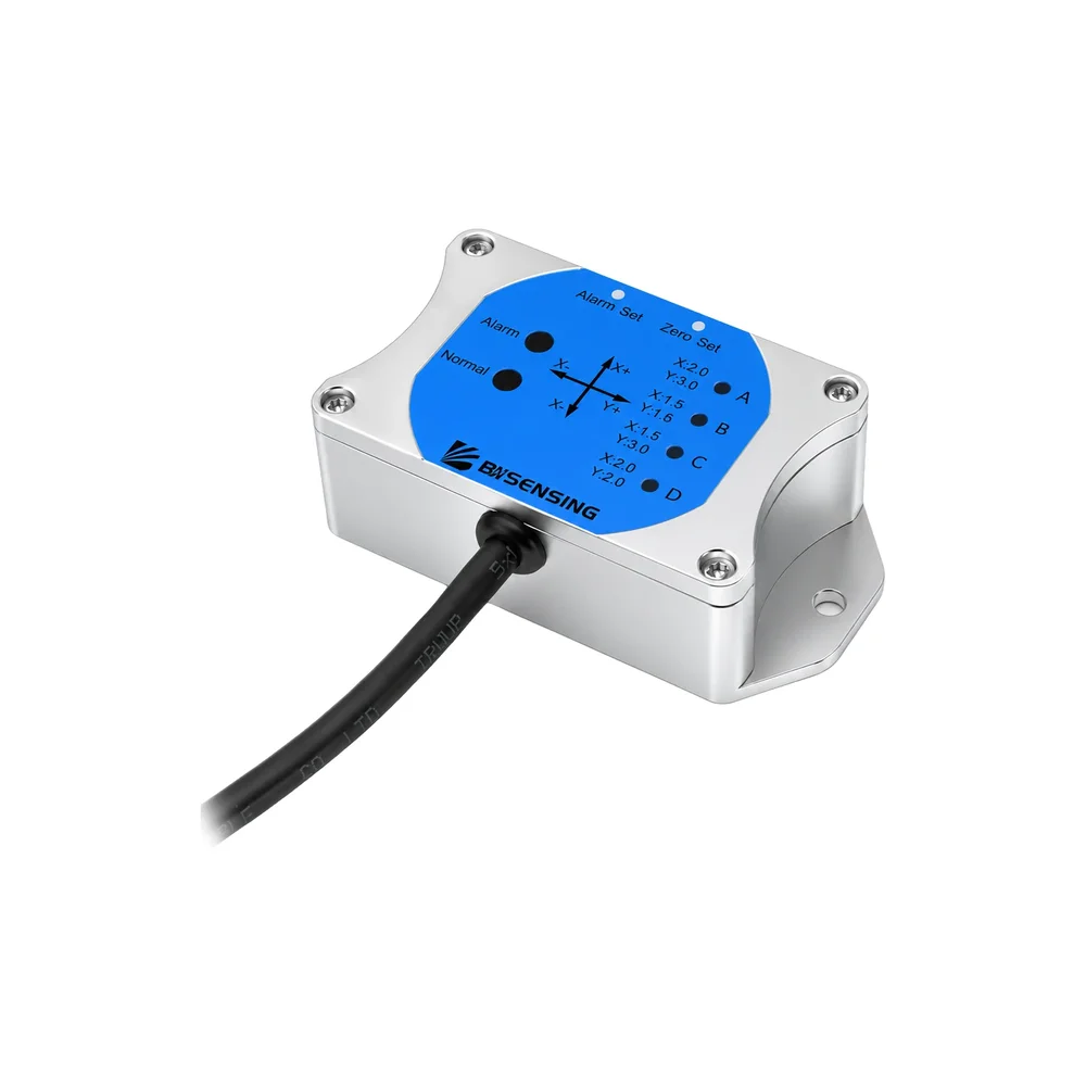 BWSENSING BIS341 Dual-Axis MEMS Inclinometer ±90° Range - RS485 Modbus, IP67 - Image 2