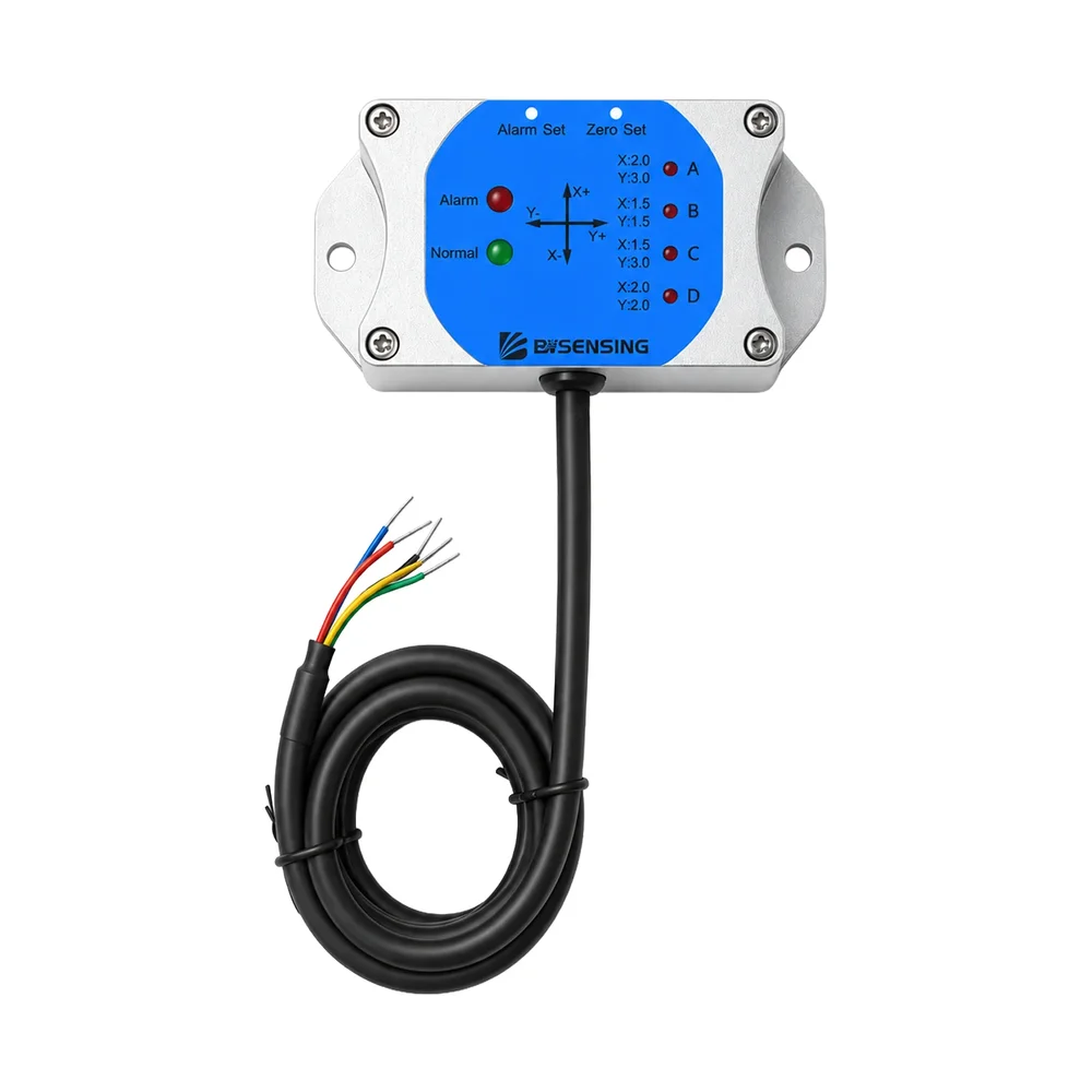 BWSENSING BIS341 Dual-Axis MEMS Inclinometer ±90° Range - RS485 Modbus, IP67 - Image 3
