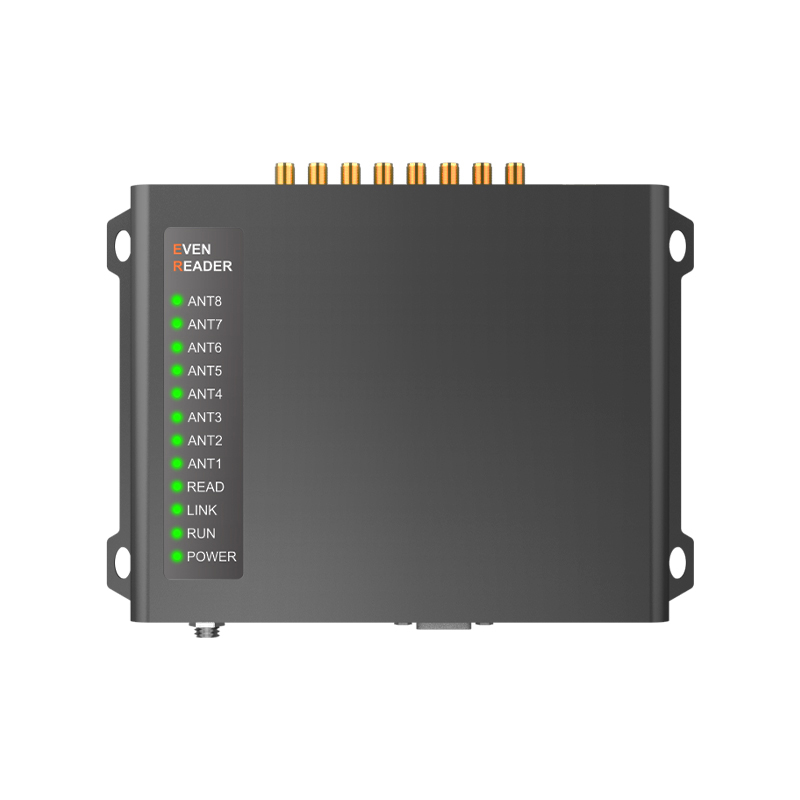 CHAFON CF811 Even UHF RFID 8-Channel Fixed Reader, 865~868 MHz, 200 Tags/s, 0~33 dBm, 8 SMA Ports, USB/RS232/RS485/TCP/IP