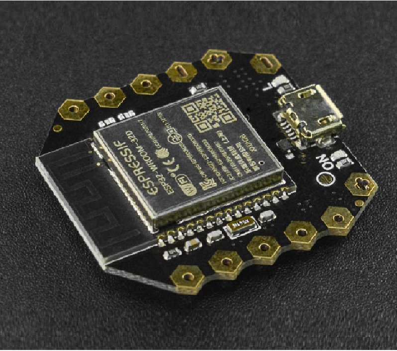 DFRobot Beetle ESP32 Microcontroller - 35x34mm IoT Board w/ WiFi & Bluetooth