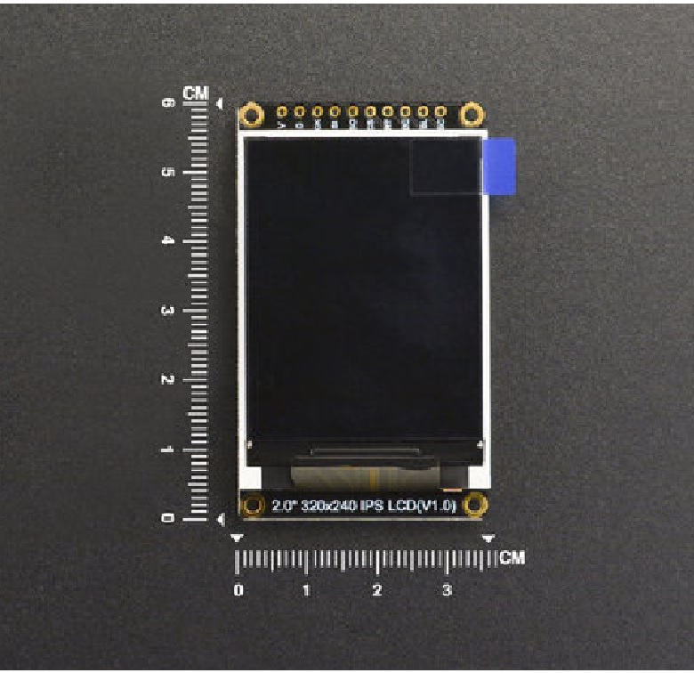 DFRobot Fermion 2.0" 320×240 IPS TFT LCD Display with MicroSD Slot - SPI & GDI Interface - Image 2