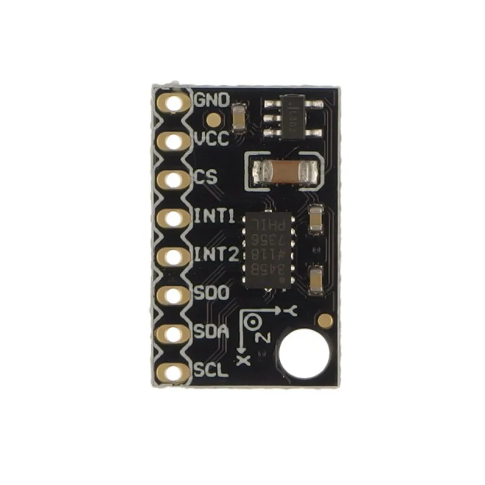 DFRobot Fermion ADXL345 Digital Triaxial Acceleration Sensor Breakout (±16g) - I2C/SPI Interface - Image 2