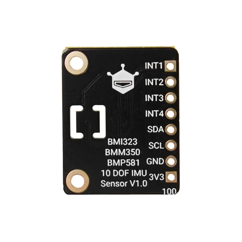 DFRobot Fermion BMI323+BMM350+BMP581 10DOF IMU Sensor Breakout Module - I2C Interface - Image 4
