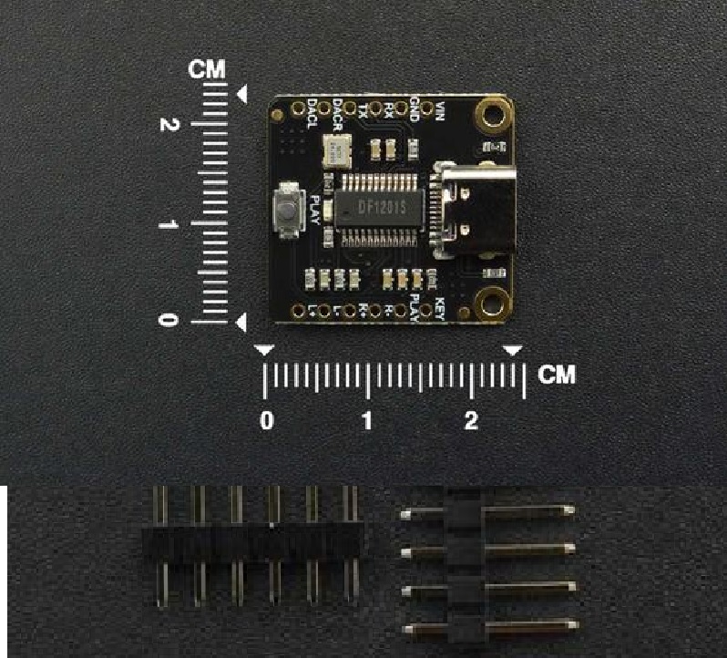 DFRobot Fermion DFPlayer Pro MP3 Player Module with 128MB Storage - Image 2