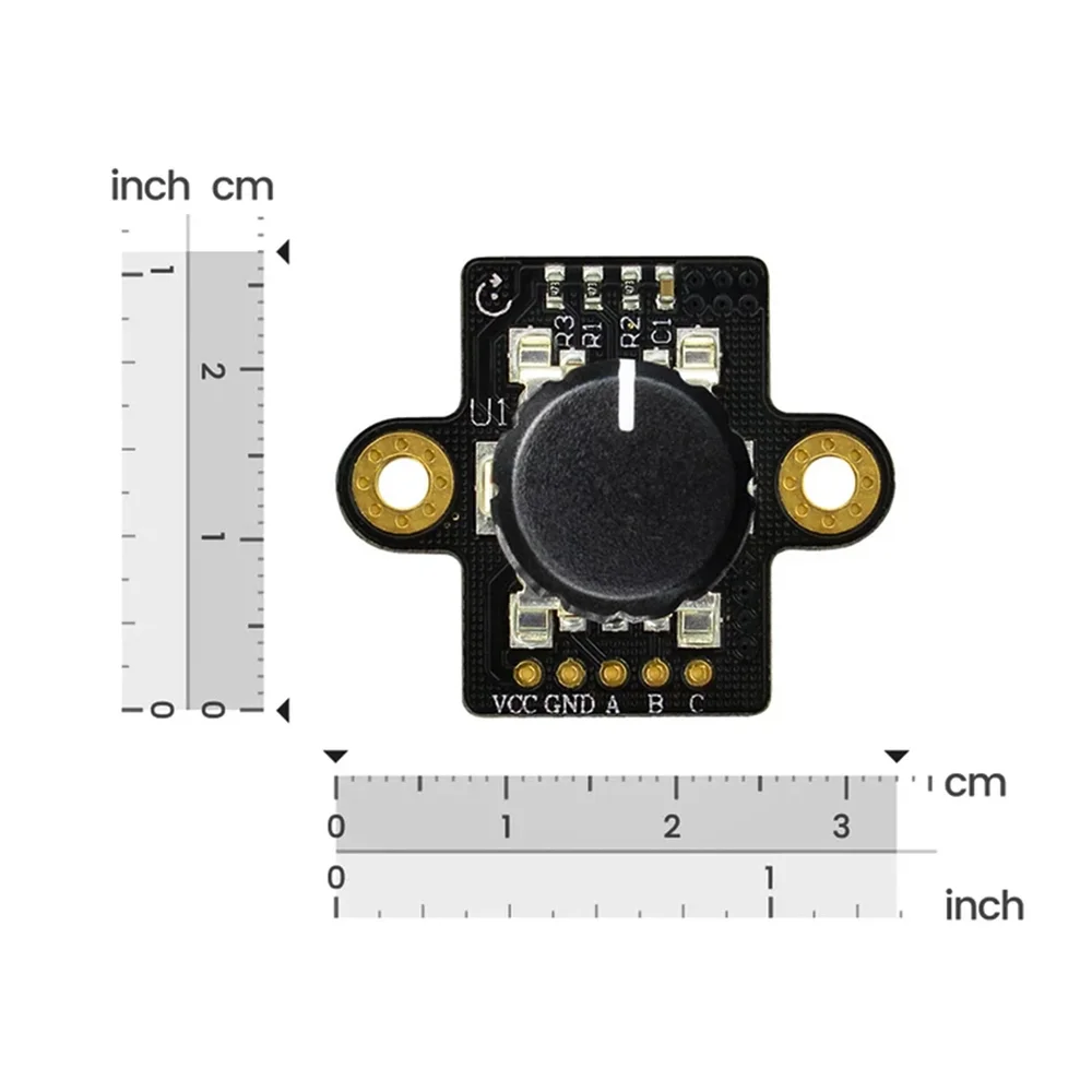 DFRobot Fermion EC11 Rotary Encoder Module Breakout - 360° Rotation, 3.3-5V - Image 3