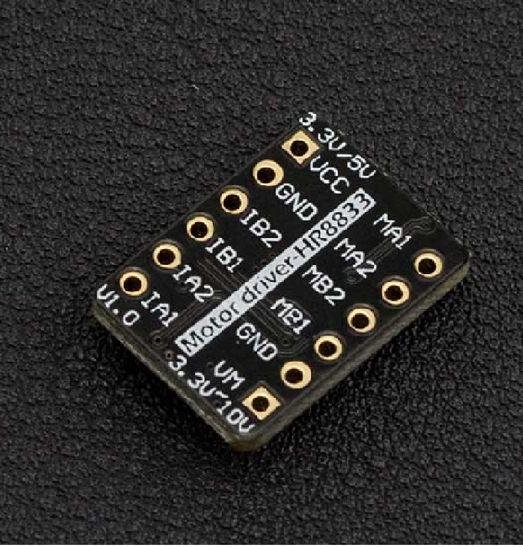 DFRobot Fermion HR8833 Mini Dual-H-Bridge DC Motor Driver 2×1.5A