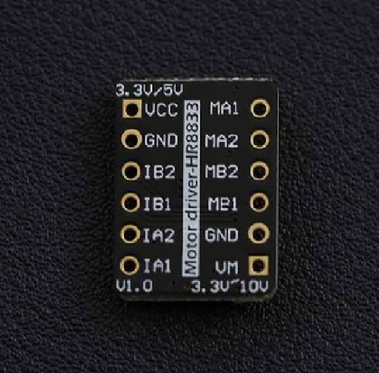 DFRobot Fermion HR8833 Mini Dual-H-Bridge DC Motor Driver 2×1.5A - Image 2
