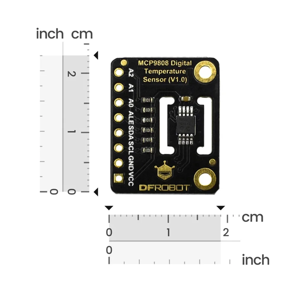 DFRobot Fermion MCP9808 High Accuracy I2C Temperature Sensor Module - Image 3