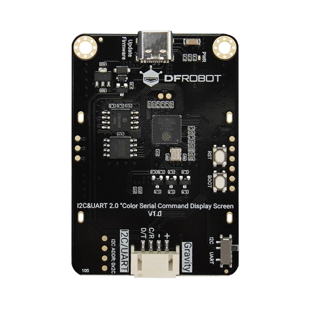 DFRobot Gravity 2.0 Inch IPS Color Serial Display Module - I2C & UART Interface - Image 3