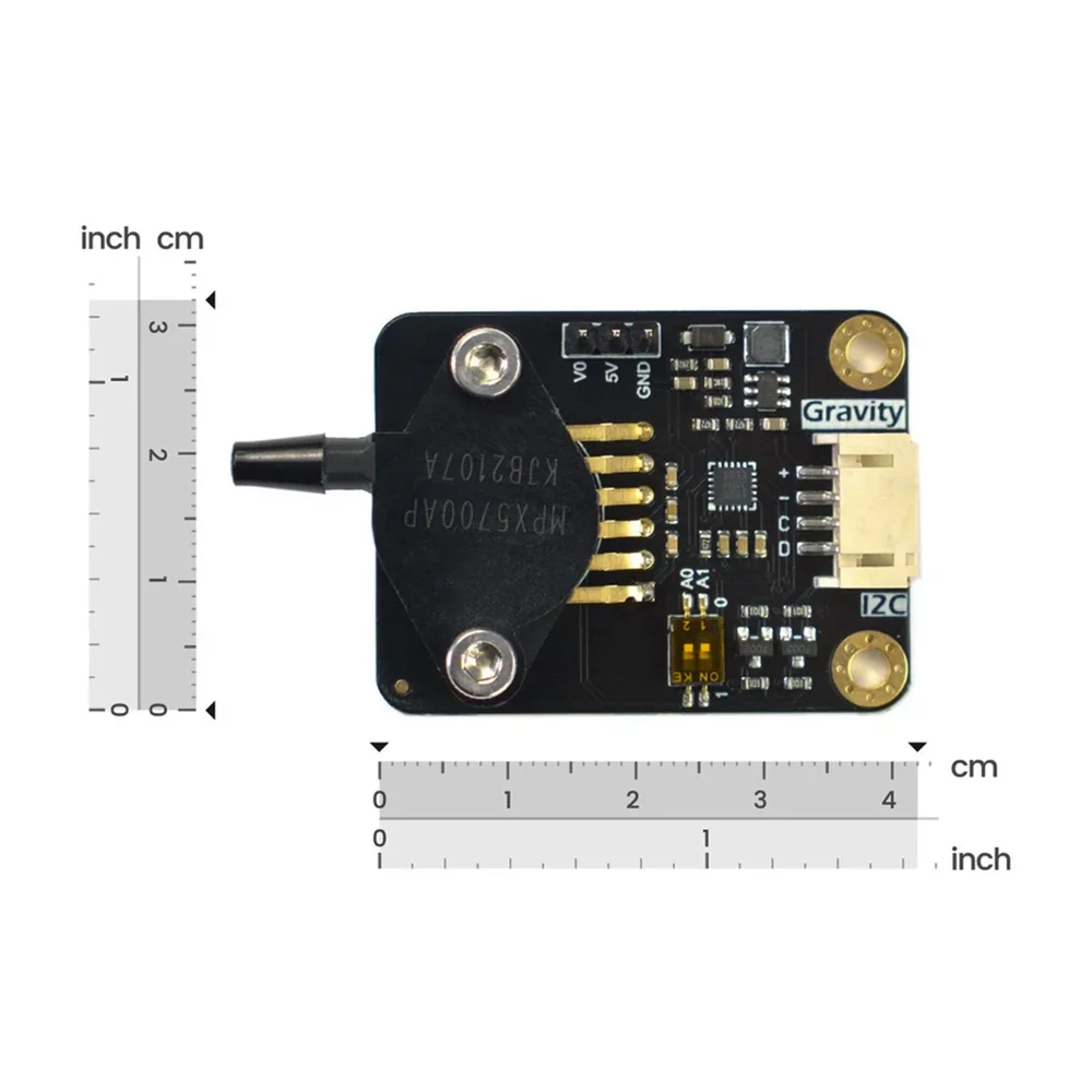 DFRobot Gravity Air Pressure Sensor (15–700kPa) - I2C - MPX5700AP - Image 3