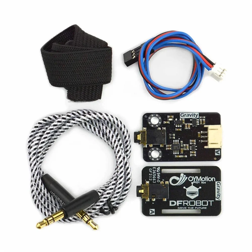 DFRobot Gravity Analog EMG Sensor by OYMotion - PJ-342 Electrode Connector - Image 4