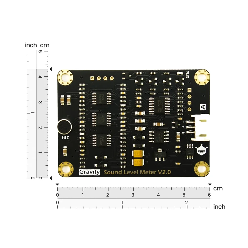 DFRobot Gravity Analog Sound Level Meter - A-Weighted 30-130dBA, 3.3-5V Input, Plug & Play - Image 3