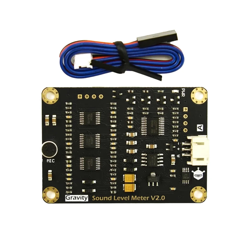 DFRobot Gravity Analog Sound Level Meter - A-Weighted 30-130dBA, 3.3-5V Input, Plug & Play - Image 4