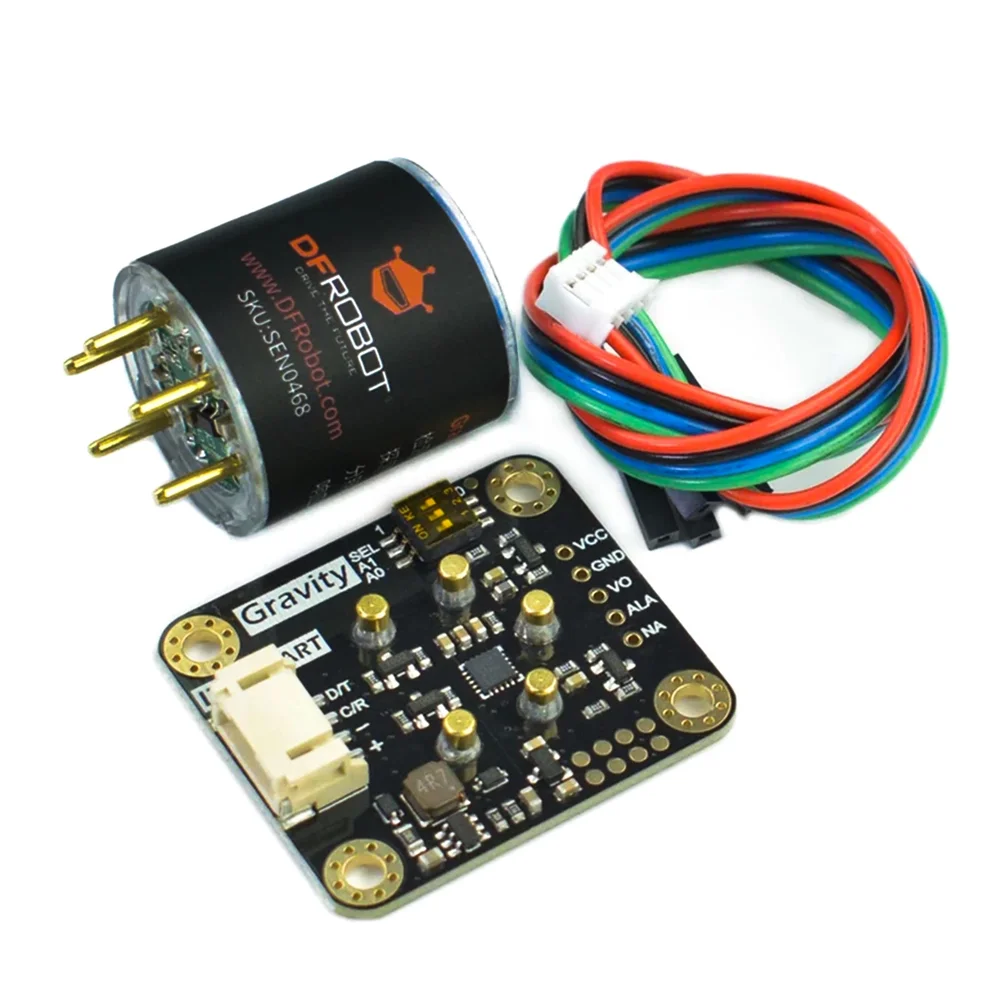 DFRobot Gravity CL2 Gas Sensor Calibrated - I2C & UART Output - Image 6