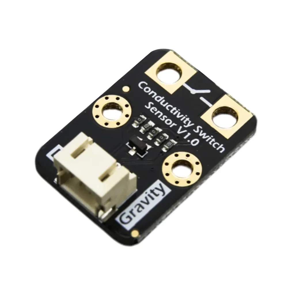 DFRobot Gravity Conductivity Sensor Switch Module w/ Alligator Clips - Digital Output PH2.0-3P