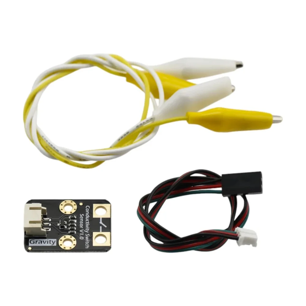 DFRobot Gravity Conductivity Sensor Switch Module w/ Alligator Clips - Digital Output PH2.0-3P - Image 4