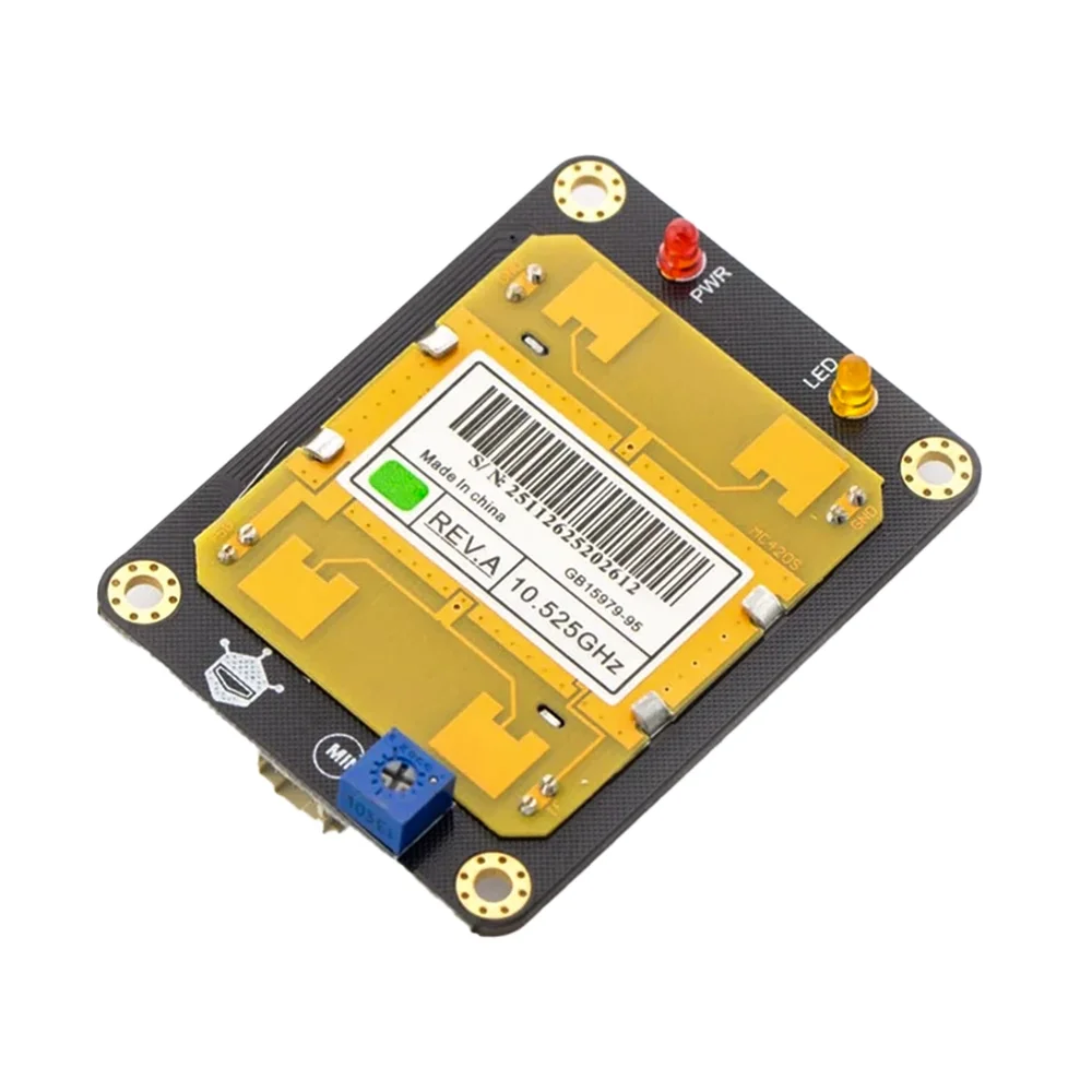 DFRobot Gravity Digital 10.525 GHz Microwave Sensor Motion Detection Module