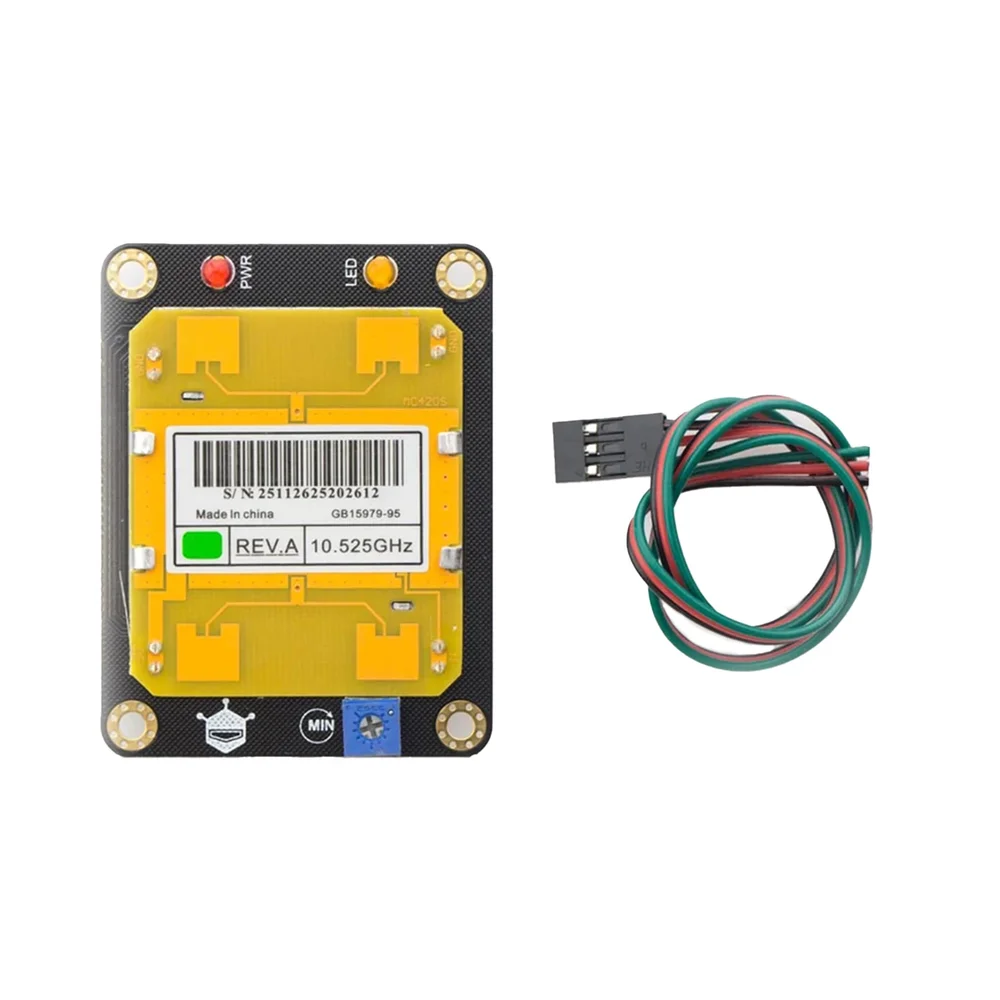 DFRobot Gravity Digital 10.525 GHz Microwave Sensor Motion Detection Module - Image 2