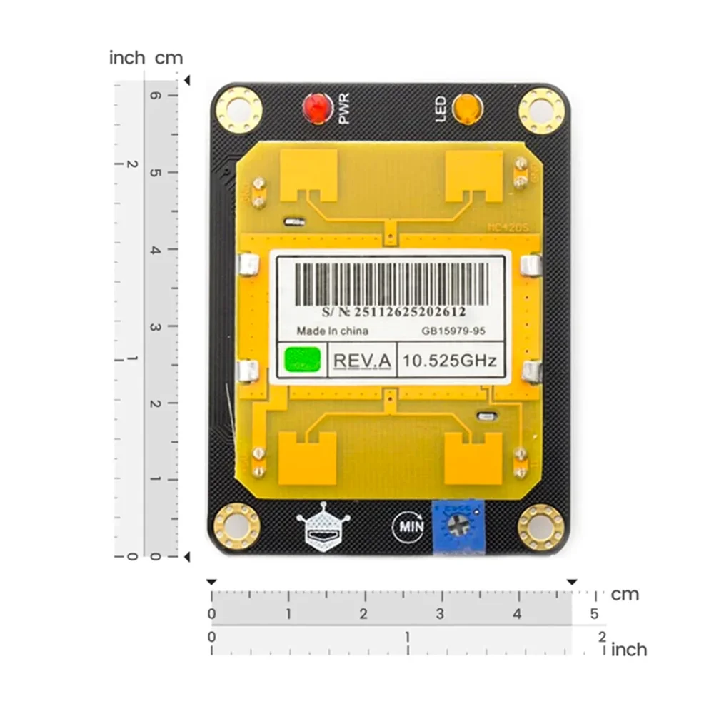 DFRobot Gravity Digital 10.525 GHz Microwave Sensor Motion Detection Module - Image 4
