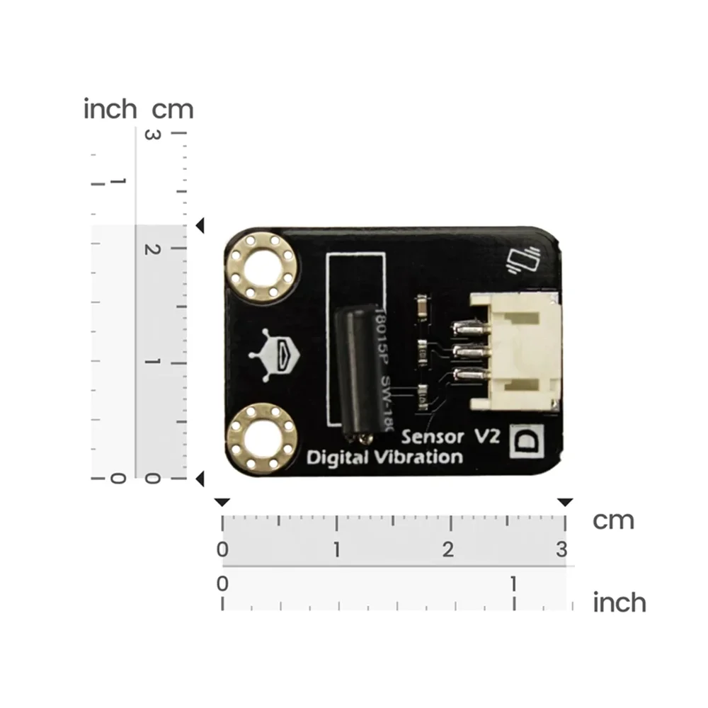 DFRobot Gravity Digital Vibration Sensor - 3.3V/5V Digital Output - Image 3