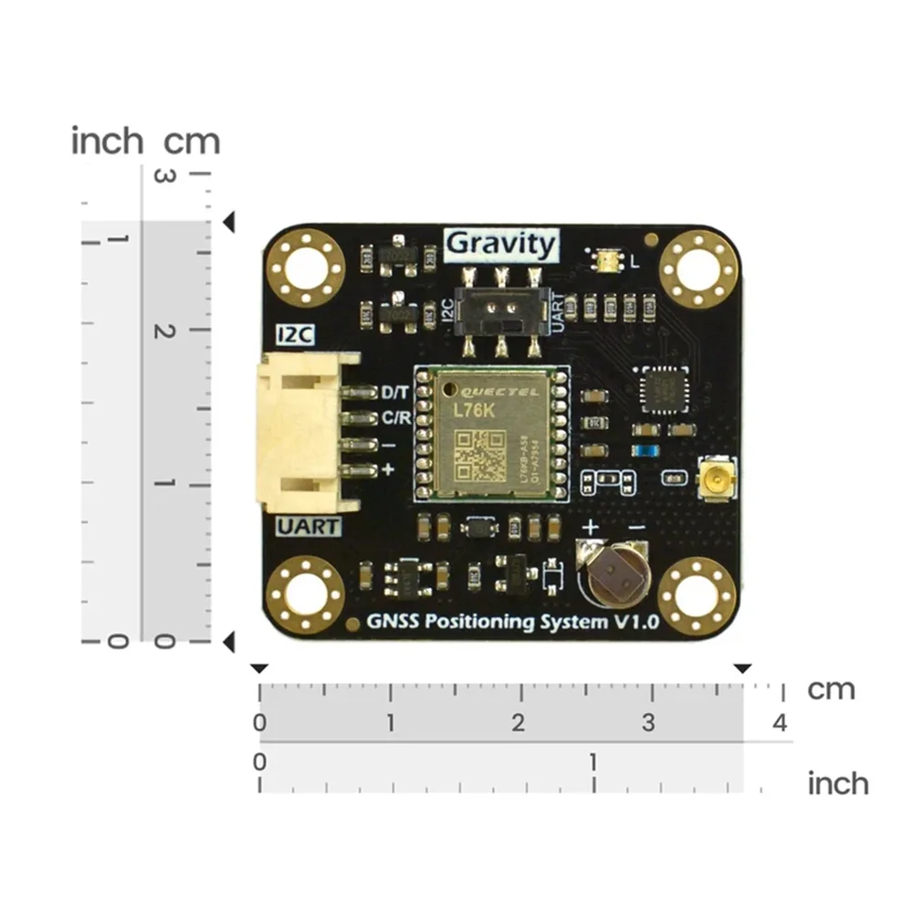 DFRobot Gravity GNSS GPS BeiDou Receiver Module - I2C & UART - Image 3