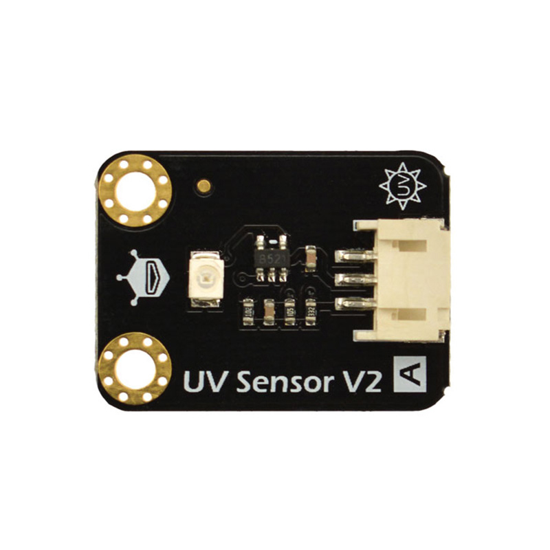 DFRobot Gravity GUVA-S12SD Analog UV Light Sensor (200-370nm, UVA, UVB, UVC) - Module w/ Cable - Image 2