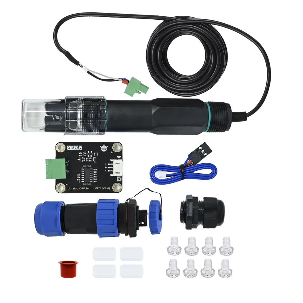 DFRobot Gravity Industrial Grade Analog ORP Sensor Meter PRO - 5.08mm Pluggable Connector - Image 4